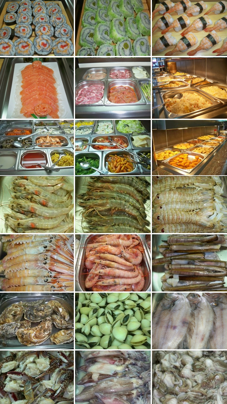 Buffet libre Wok Salou | Restaurante Wok Salou Dong Fang Buffet Libre | de comida asiática en Salou | Comida japonesa | Comida China | Carne y marisco en